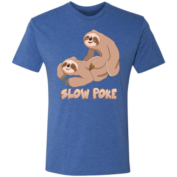 Slow Poke Sloth Premium Triblend Tee