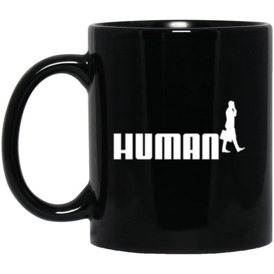 Human Black Mug 11oz (2-sided)