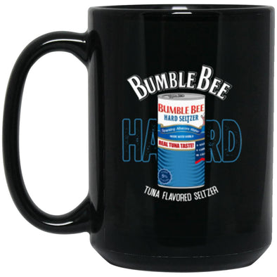 Bumble Bee Hard Seltzer Black Mug 15oz (2-sided)