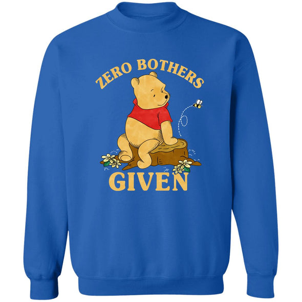 Zero Bothers Given Crewneck Sweatshirt