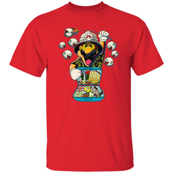 Fear and Loathing in Mushroom Kingdom Cotton Tee