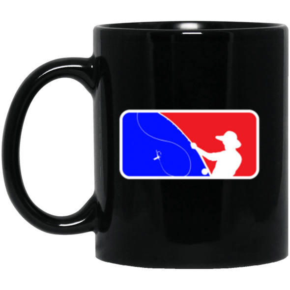 MLB FLY Black Mug 11oz (2-sided)