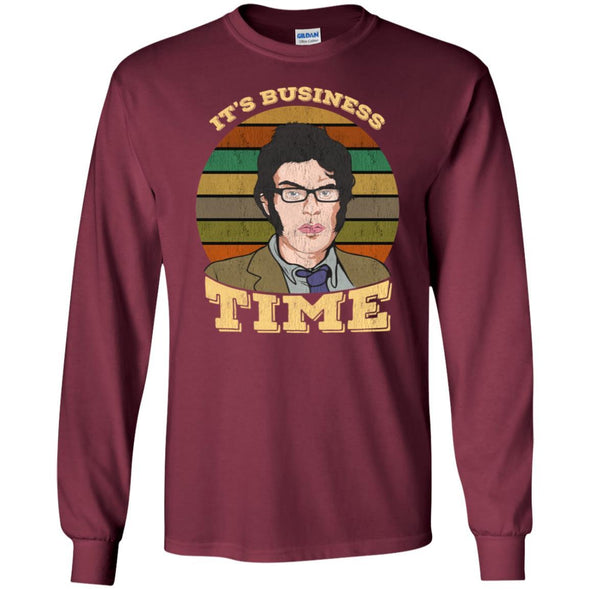 Business Time Heavy Long Sleeve