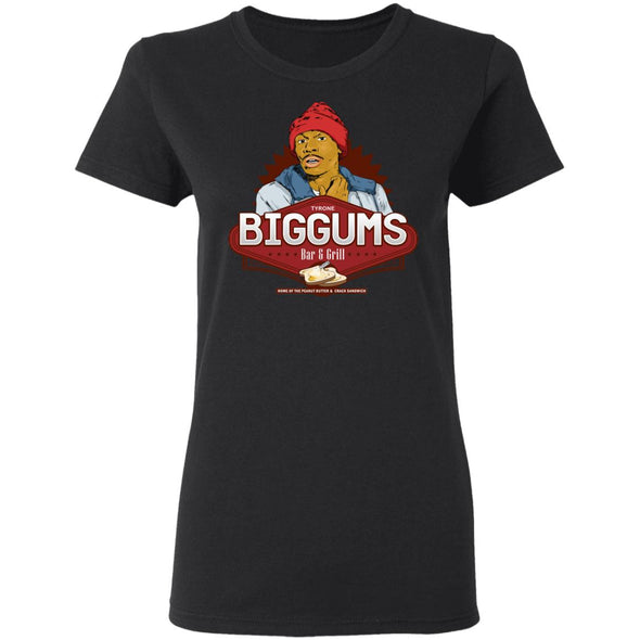 Biggums Bar & Grill Ladies Cotton Tee