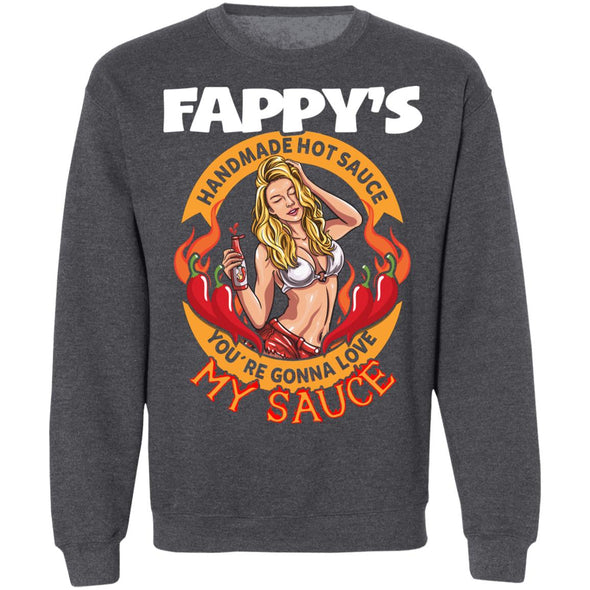 Fappy's Hot Sauce Crewneck Sweatshirt