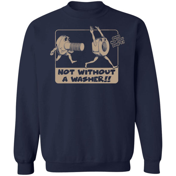 Screw Nut Washer Crewneck Sweatshirt