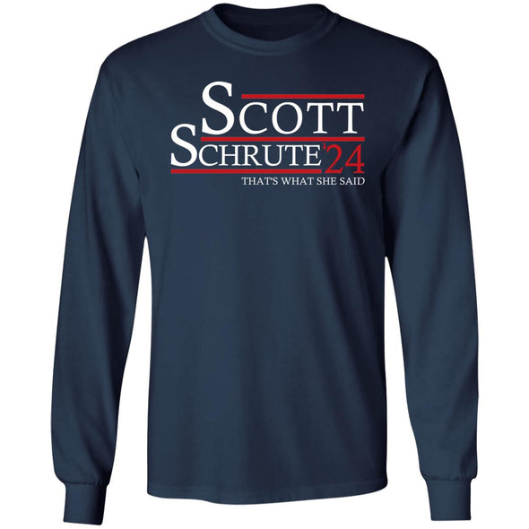 Scott Schrute 24 Heavy Long Sleeve