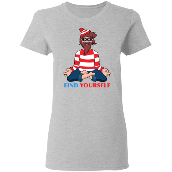 Find Yourself Ladies Cotton Tee