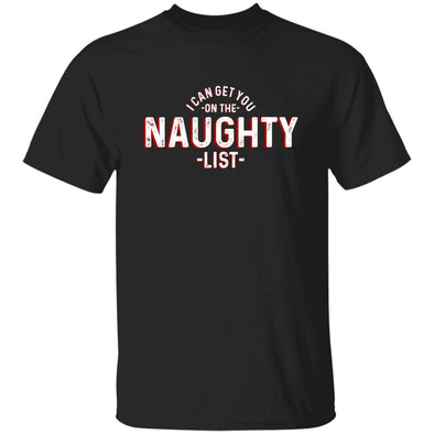 Naughty List Cotton Tee