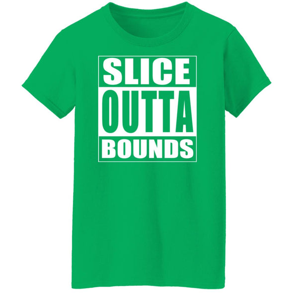 Slice Outta Bounds Ladies Cotton Tee