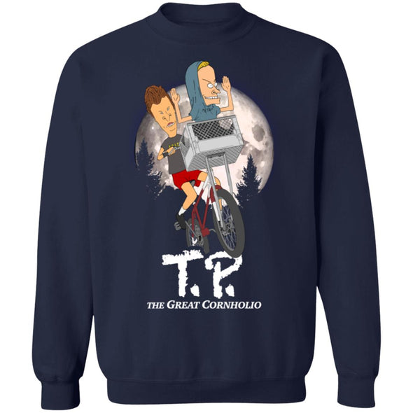 T.P. The Great Cornholio  Crewneck Sweatshirt