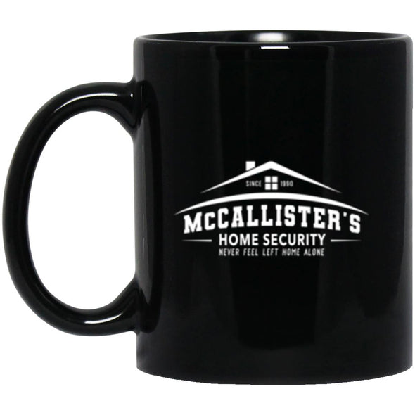 McCallister's Home Security Black Mug 11oz (2-sided)