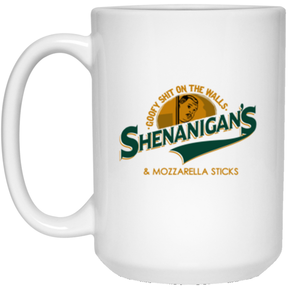 Shenanigans White Mug 15oz (2-sided)