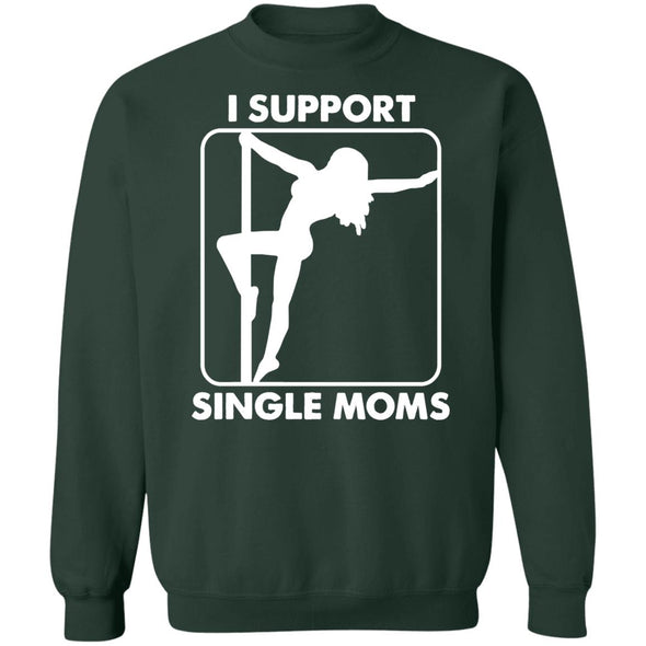 Support Single Moms Crewneck Sweatshirt