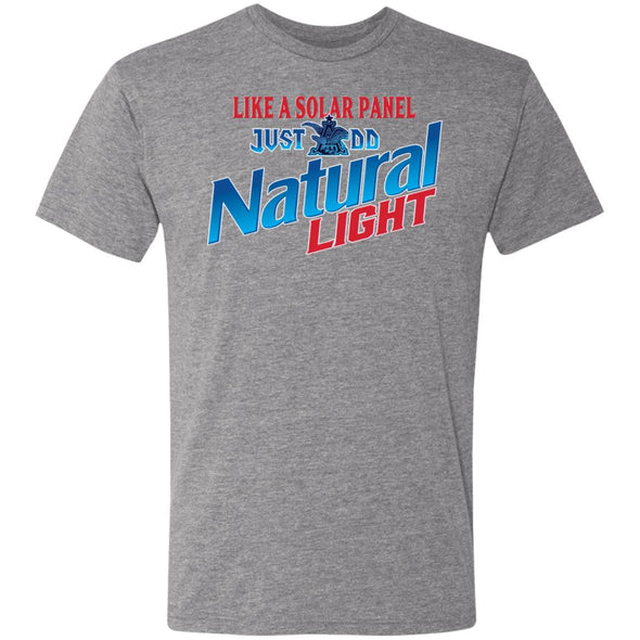 Just Add Natural Light Premium Triblend Tee