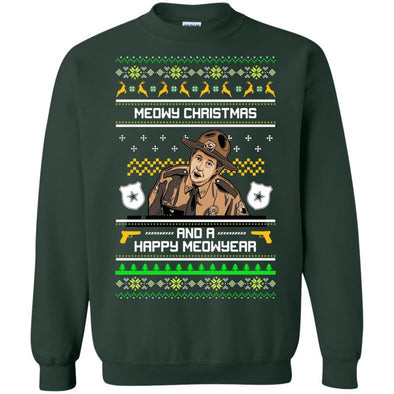 Meowy Christmas  Crewneck Sweatshirt