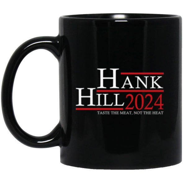 Hank Hill 24 Black Mug 11oz (2-sided)