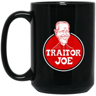 Traitor Joe Black Mug 15oz (2-sided)