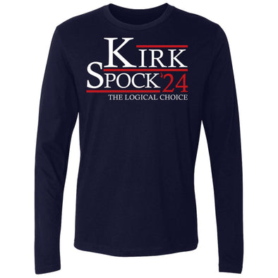 Kirk Spock 24 Premium Long Sleeve