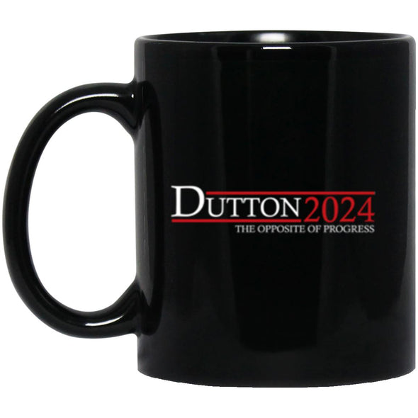 Dutton 24  Black Mug 11oz (2-sided)