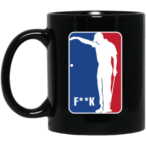 F**K Black Mug 11oz (2-sided)