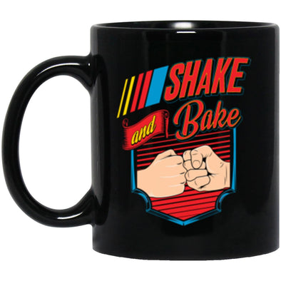 Shake and Bake Black Mug 11oz (2-sided)