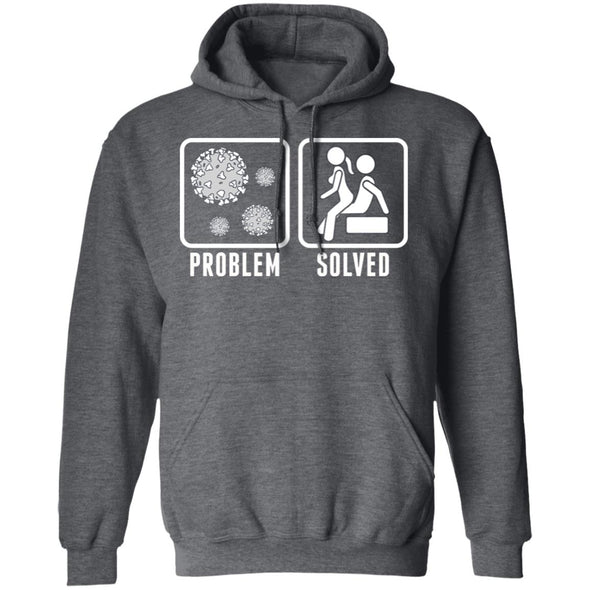 Quarantine Problem Solved Sex Hoodie