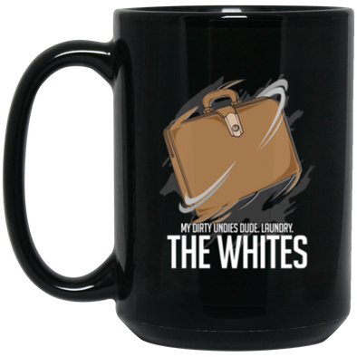 The Whites Black Mug 15oz (2-sided)