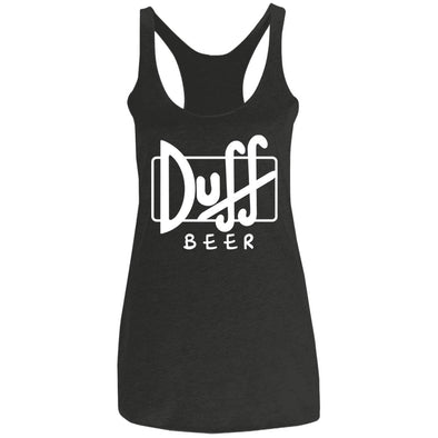 Duff Beer Ladies Racerback Tank