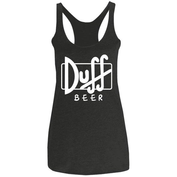 Duff Beer Ladies Racerback Tank