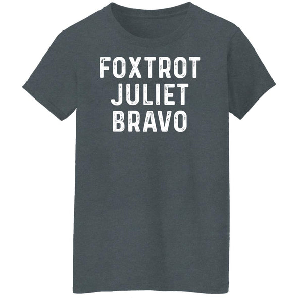 Foxtrot Juliet Bravo Ladies Cotton Tee