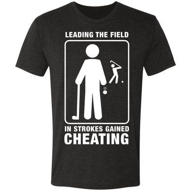 Strokes Gained Cheating Premium Triblend Tee