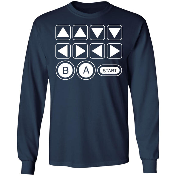 The Konami Code Heavy Long Sleeve