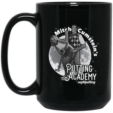 Cumstein's Academy Black Mug 15oz (2-sided)