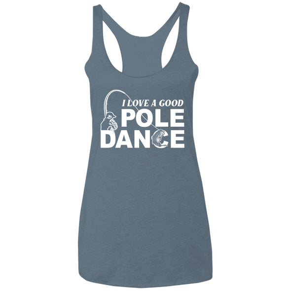 Pole Dance Ladies Racerback Tank