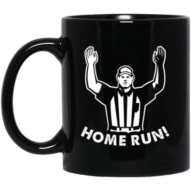 Home Run! Black Mug 11oz (2-sided)