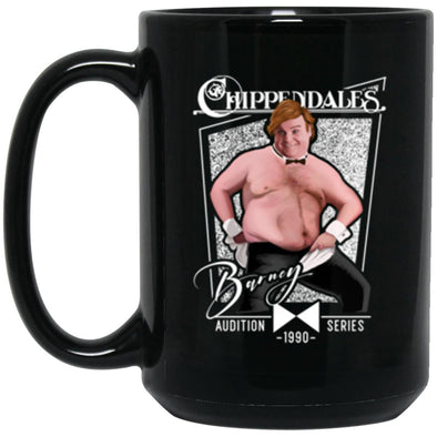 Chippendales Audition Series 1990 Black Mug 15oz (2-sided)
