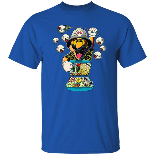 Fear and Loathing in Mushroom Kingdom Cotton Tee