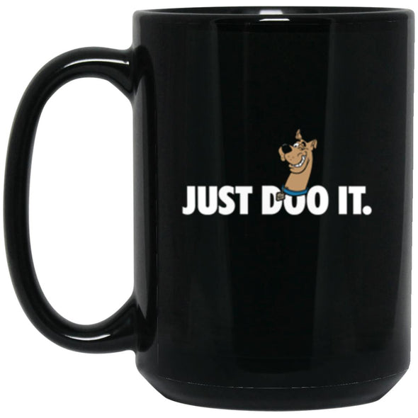 Just Doo It Black Mug 15oz (2-sided)