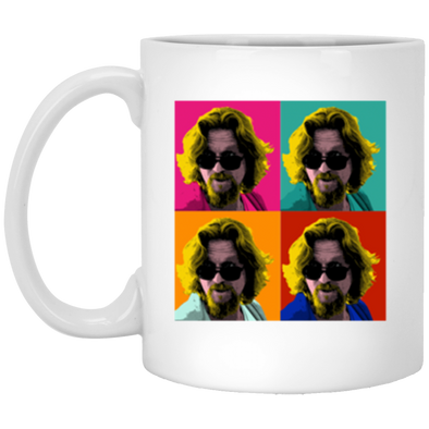 Dude Warhol White Mug 11oz (2-sided)