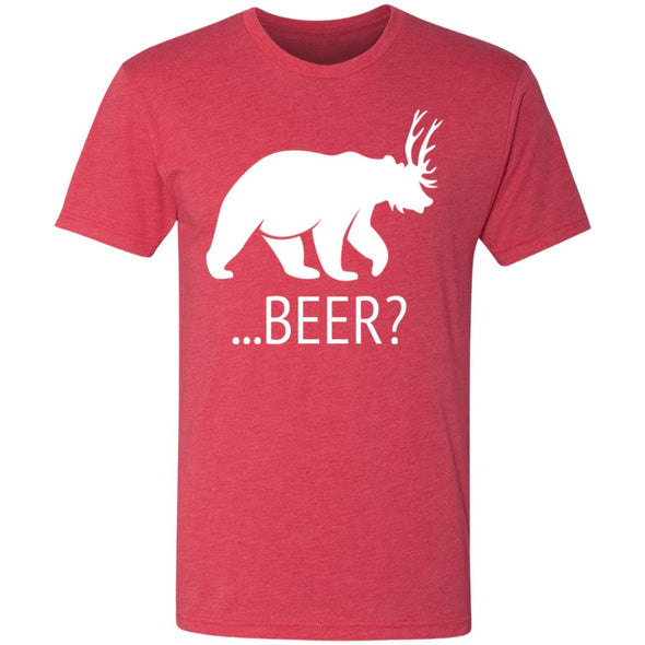 Deer Bear Beer Premium Triblend Tee