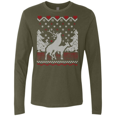 Deer Christmas Premium Long Sleeve