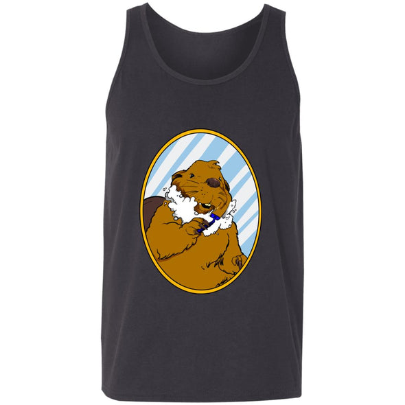 Shaving Beaver Tank Top