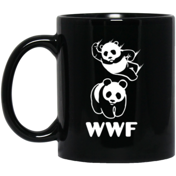 WWF Black Mug 11oz (2-sided)