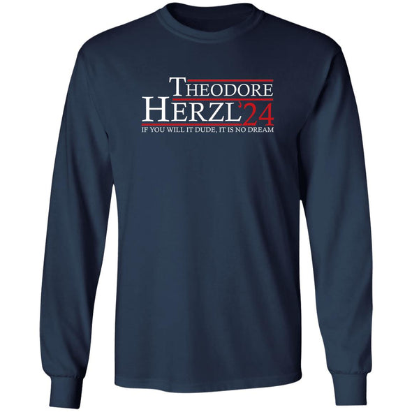 Theodore Herzl 24 Long Sleeve