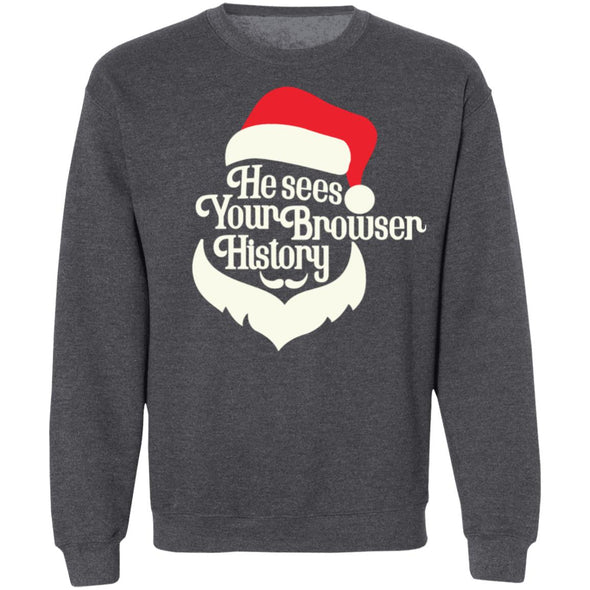 Santa Sees Crewneck Sweatshirt