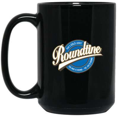 Roundtine Black Mug 15oz (2-sided)