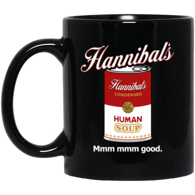 Hannibal's Black Mug 11oz (2-sided)