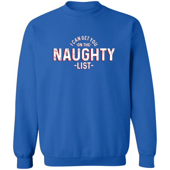 Naughty List Crewneck Sweatshirt