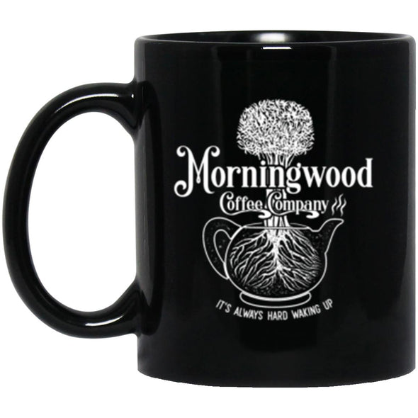 Morningwood Coffee Black Mug 11oz (2-sided)